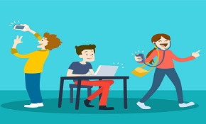 3 Entertainment figures vector